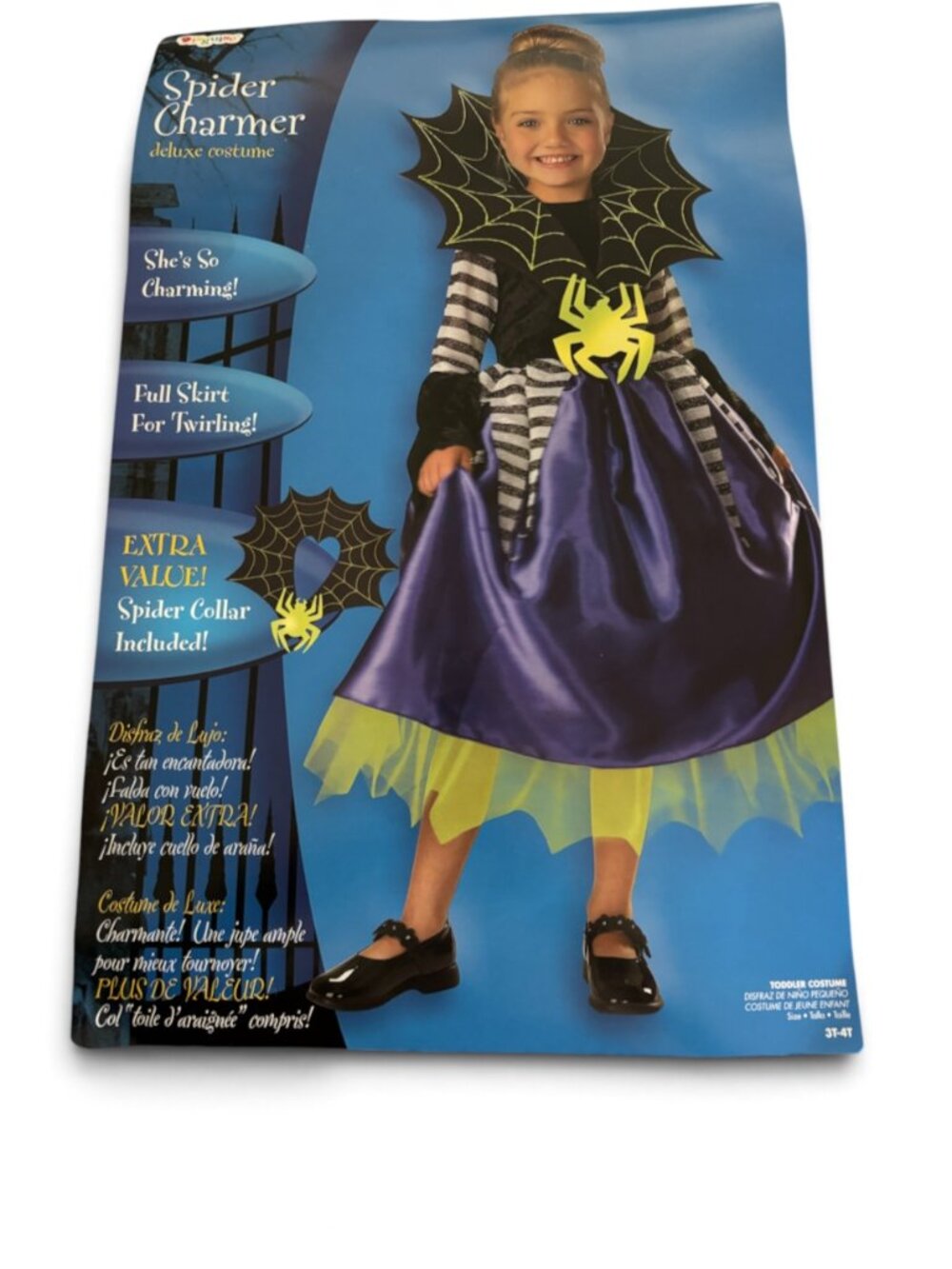 Disguise Spider Charmer Deluxe Costume Toddler 2T